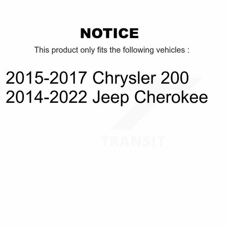 Cmx Rear Ceramic Disc Brake Pads For Jeep Cherokee Chrysler 200 CMX-D1734